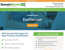 Tablet Screenshot of evestar.com